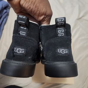 Ugg Boots Black Suede Size 10